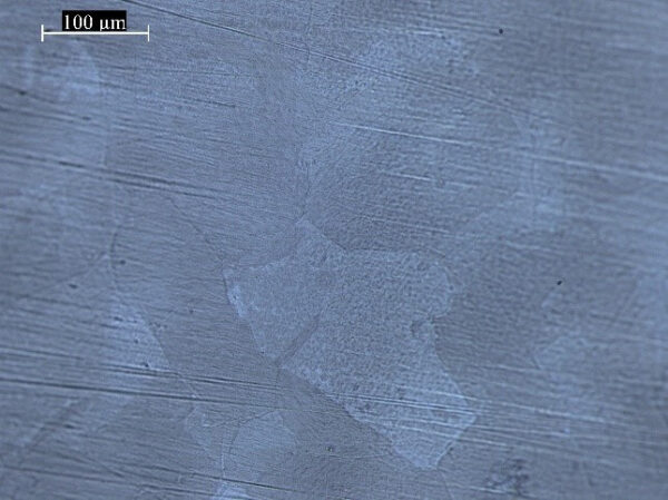 Оптическая микрофотография графеновых наноструктур на никеле